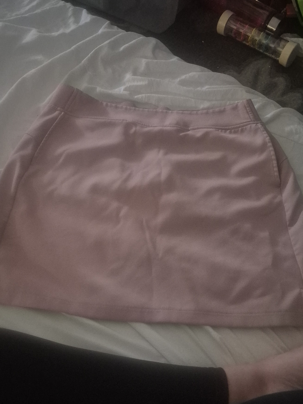 32 Degrees Pastel Pink Mini Skirt - A-Line Athletic Style